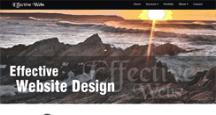 Desktop Screenshot of effectivewebs.co.uk